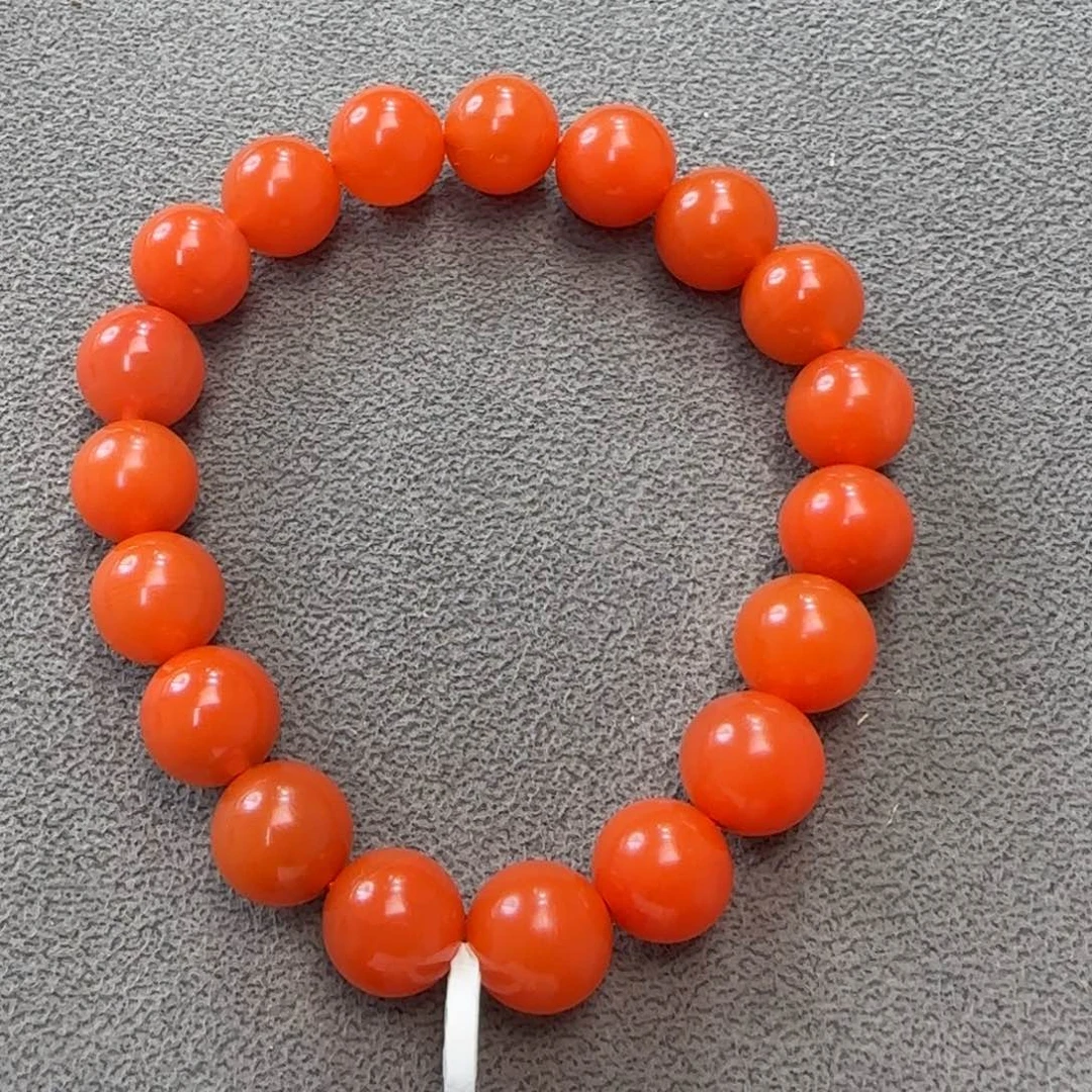 南红玛瑙手串未镶嵌大水沟10mm单圈