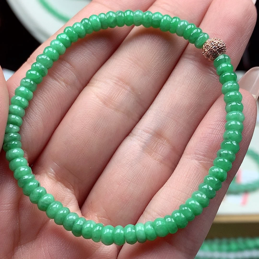 翡翠未镶嵌手链翡翠