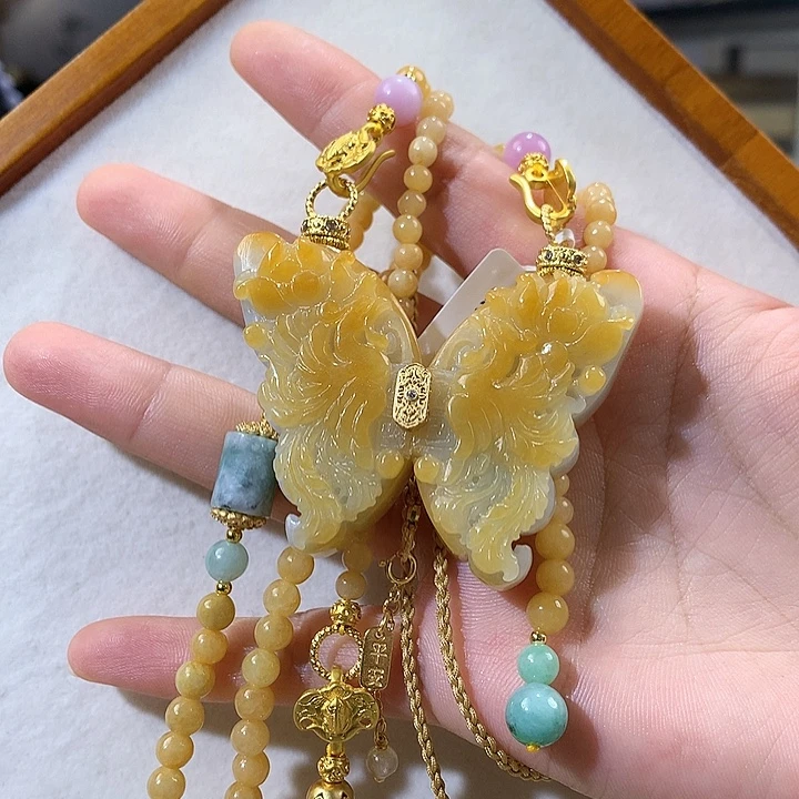 翡翠未镶嵌颈饰翡翠吊坠