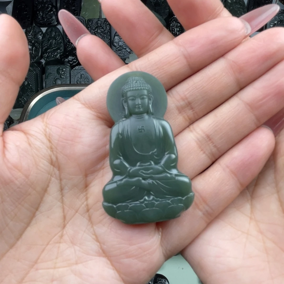 颈饰未镶嵌和田玉静*哥