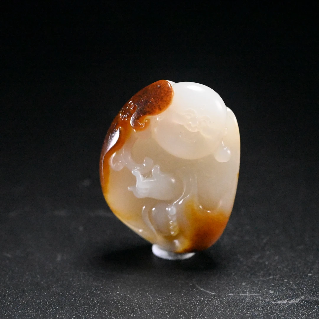 LOT8842和田玉弥勒佛籽/保利