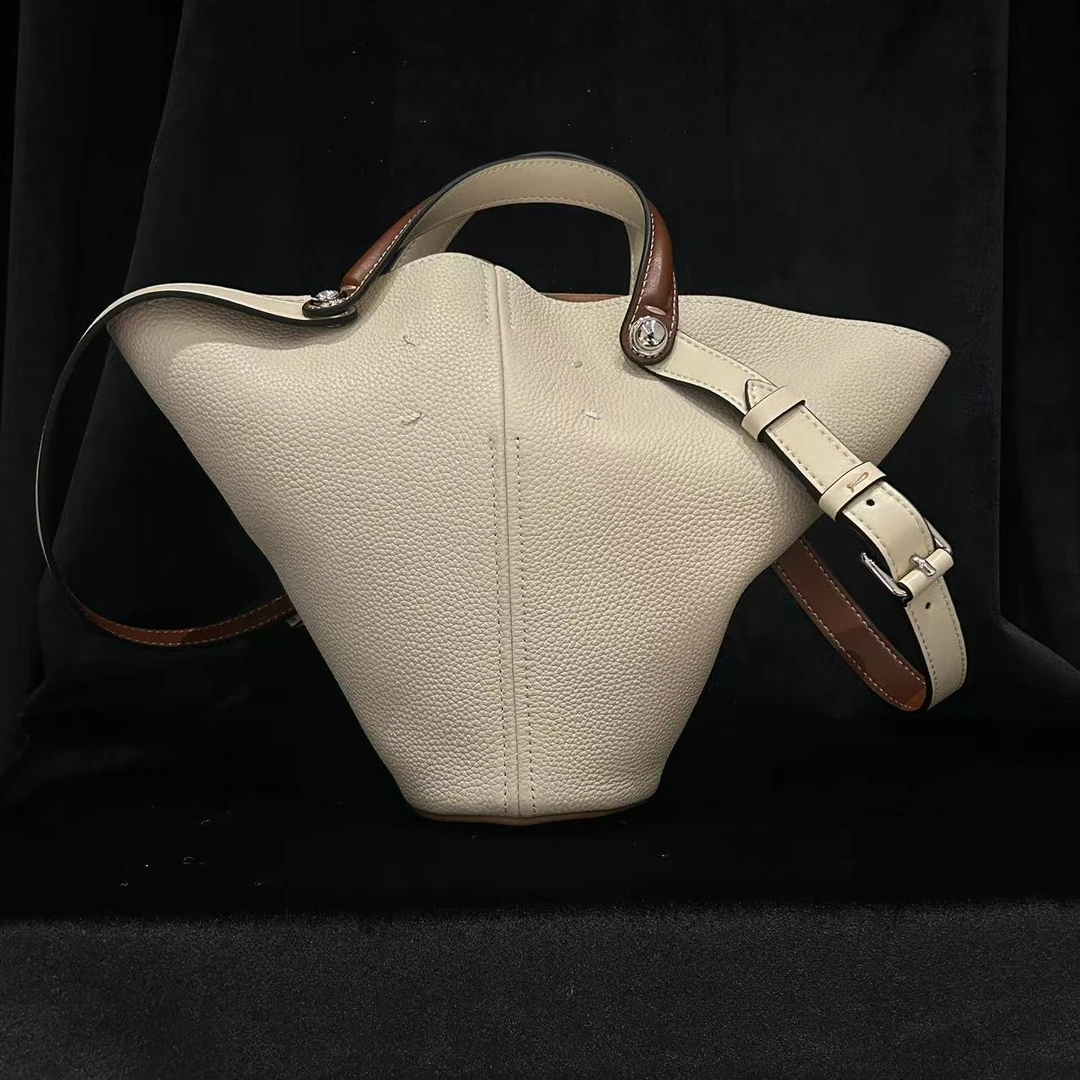 COCO DICV2025新款高端定制时尚女包 菜篮子 白色