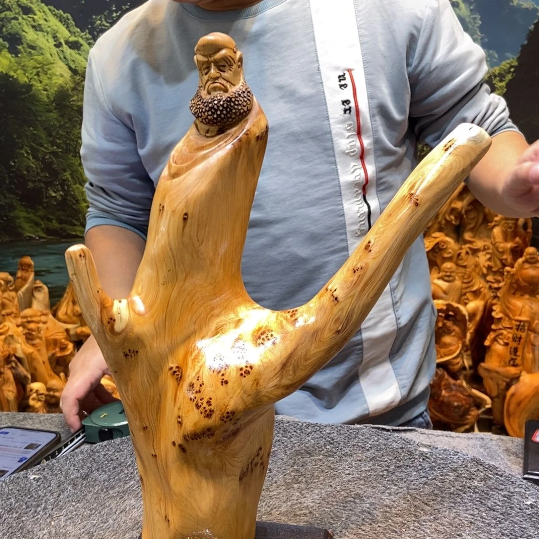 柏木（崖柏）太行崖柏根雕摆件