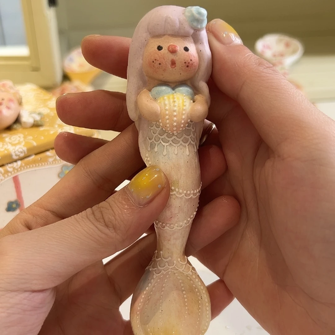 陶瓷艺术L****a勺子手作