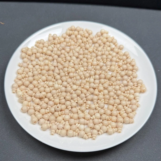 A147天然猛犸牙小葫芦一对装约6x9mm 支持鉴定假一罚四