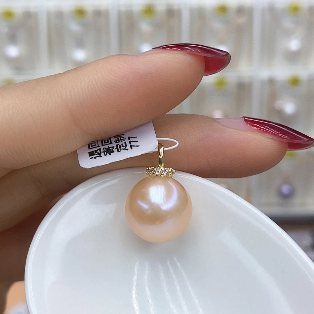 颈饰合金淡水珍珠