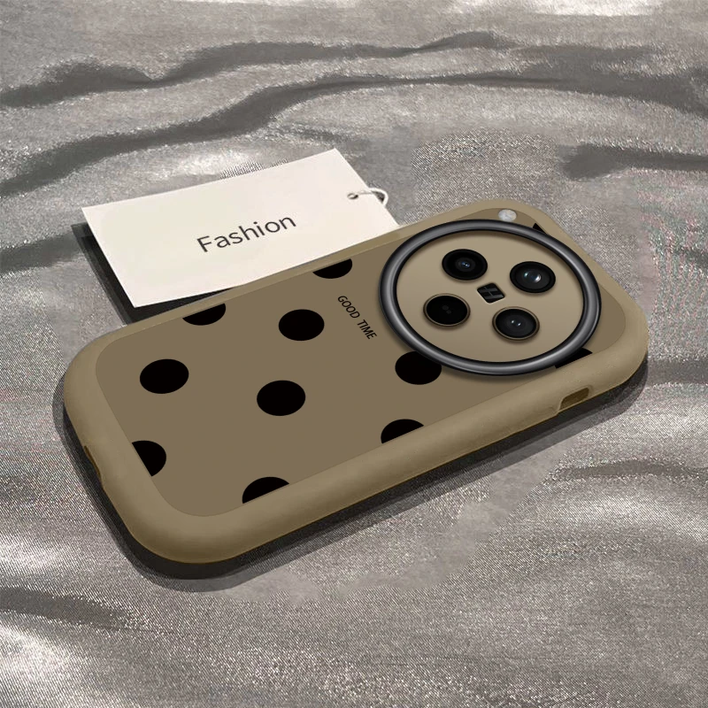 简约波点适用OPPOFindX8S手机壳新款FindX8S+防摔FindX8Ultra镜