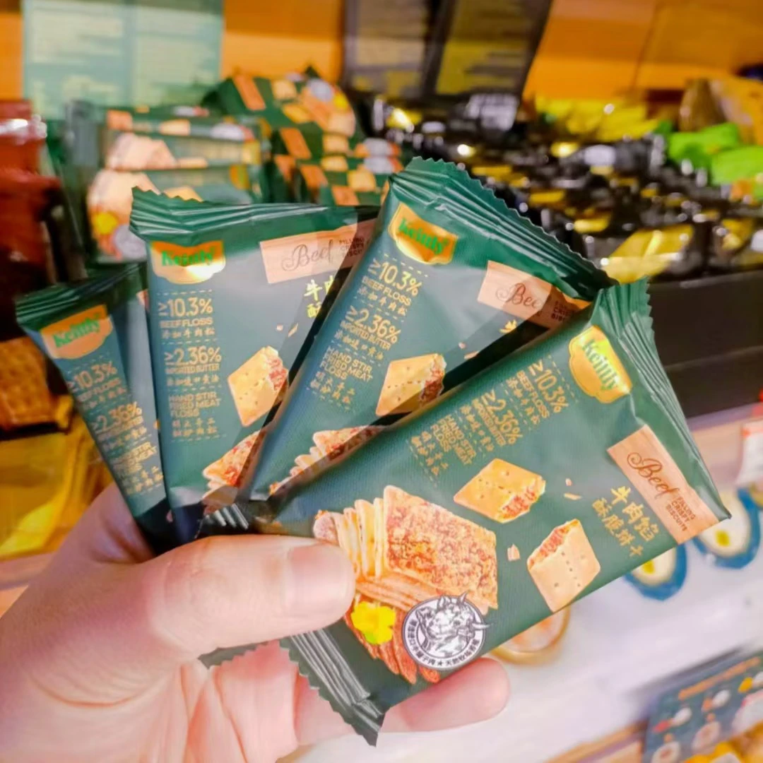 山姆牛肉馅酥脆饼干4小袋