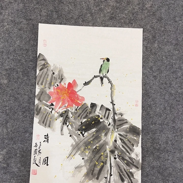 国画花鸟画作品欣赏