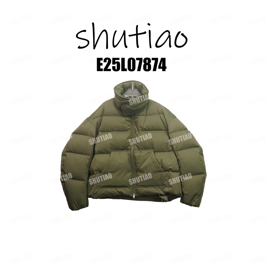 【SHUTIAO】2025冬季：新款小众设计款羽绒服E25L07874