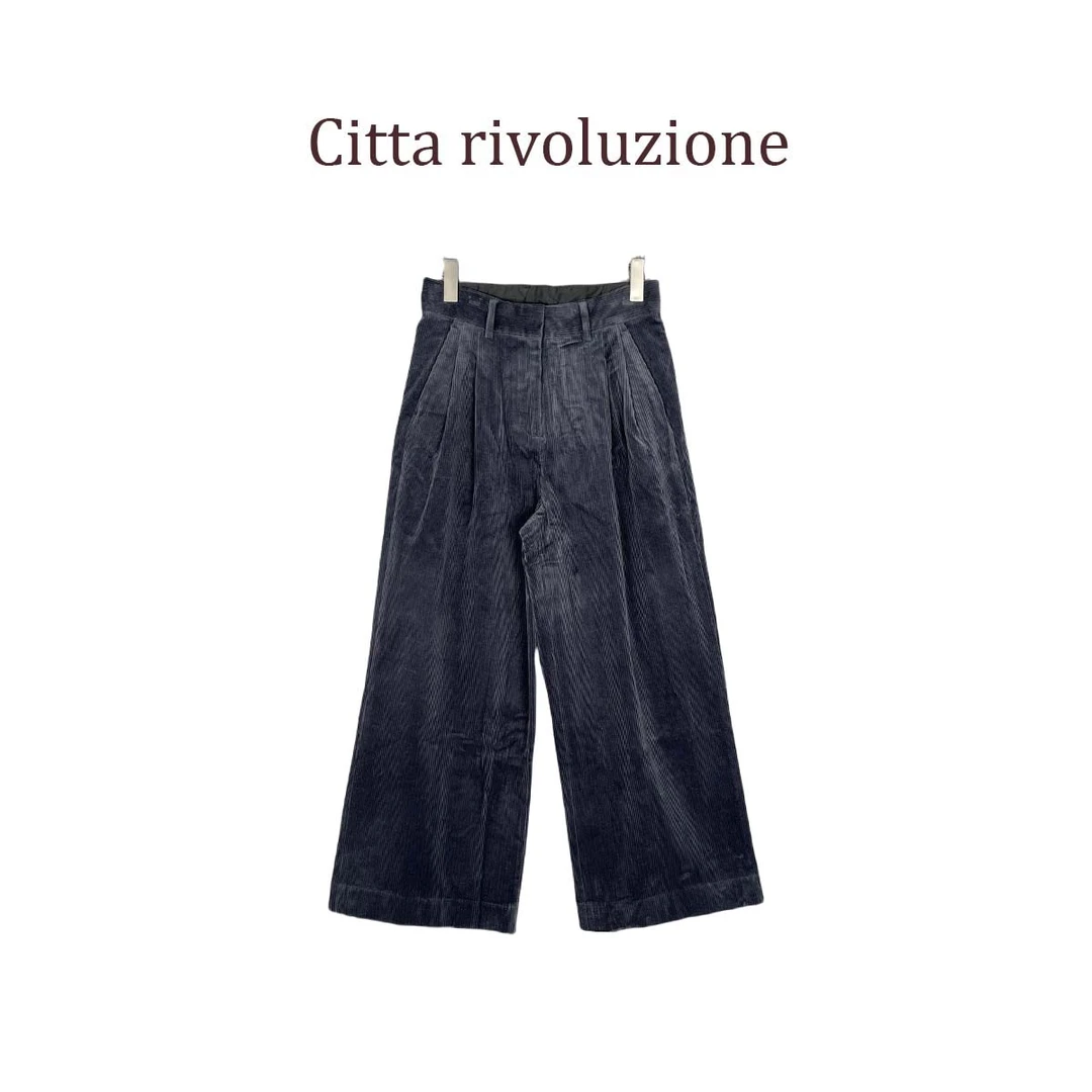 清--外贸清货 | JIN口灯芯绒三色长裤305