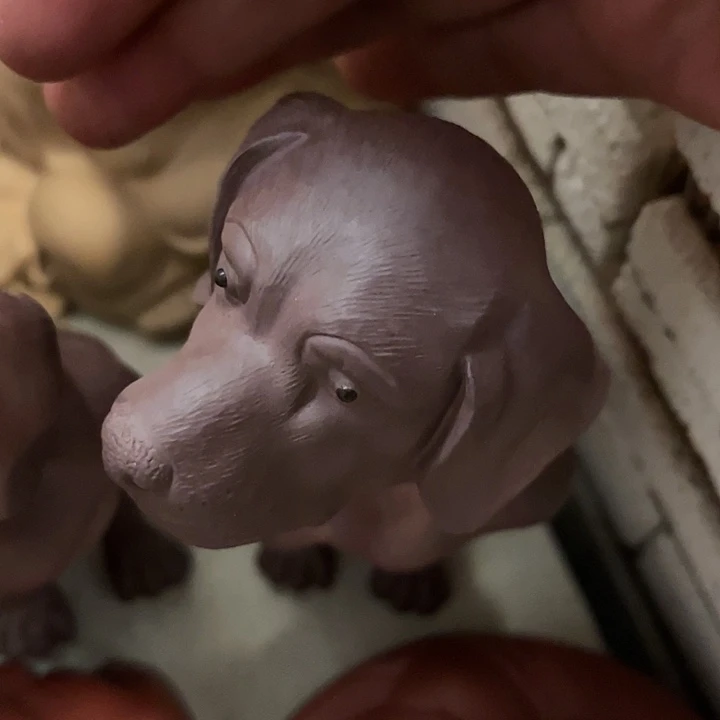 紫砂茶宠界**龙紫砂狗狗