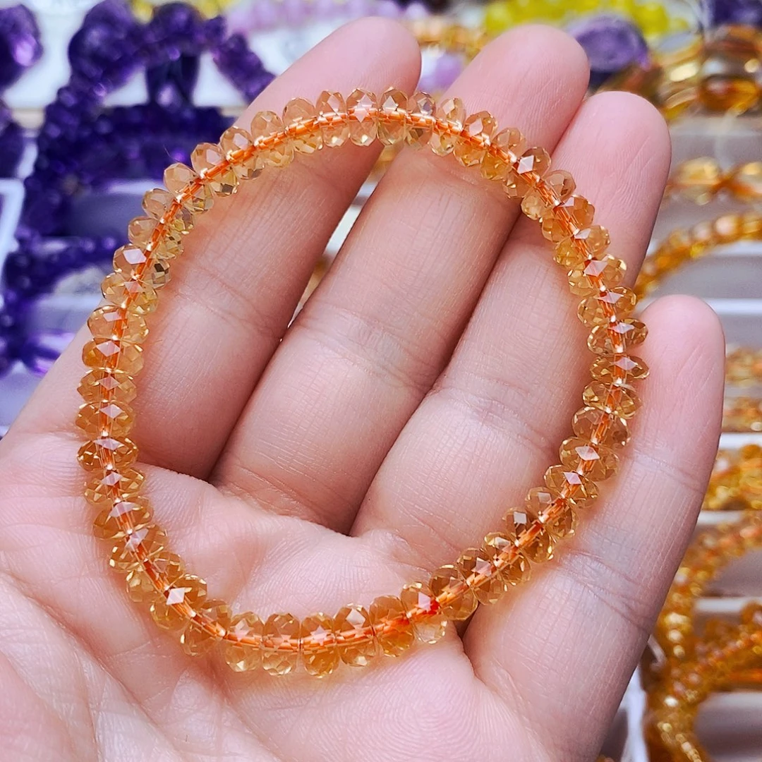 ****丽未镶嵌手串水晶天然