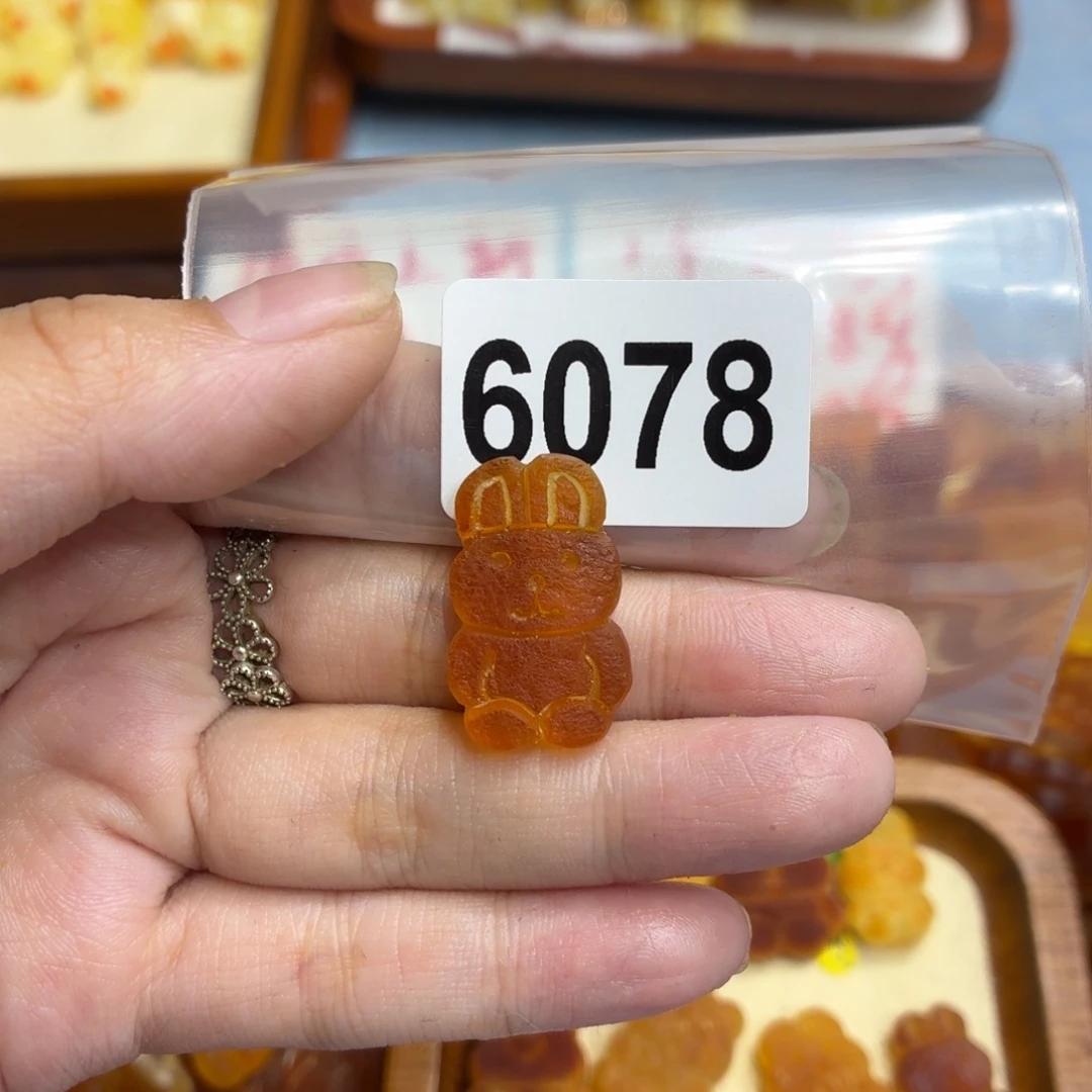 琥珀未镶嵌毛衣链