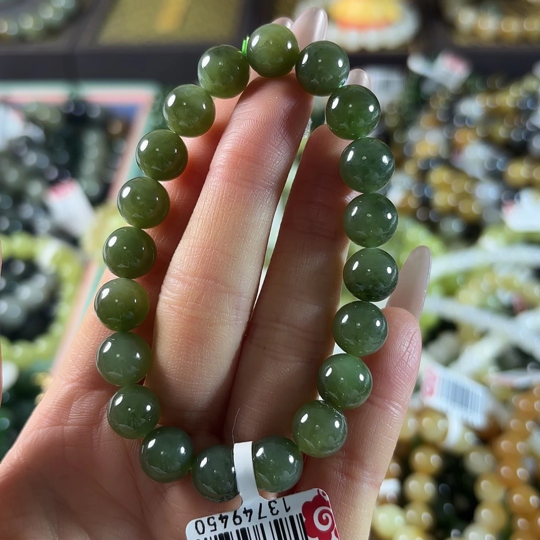 和田玉未镶嵌手链393