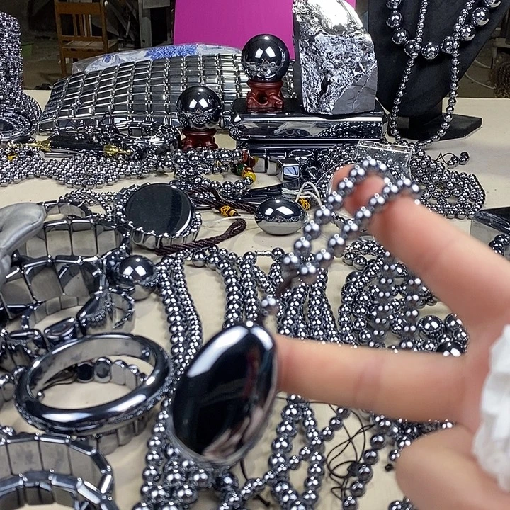 正品的太赫兹石水滴项链