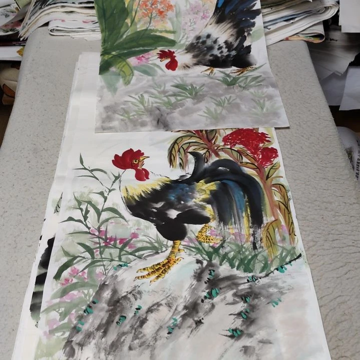 蓉***间国画国画花鸟花鸟花鸟