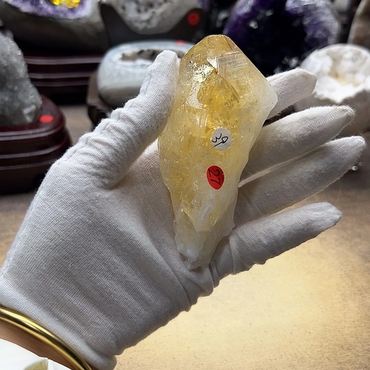 紫晶珠宝半成品未镶嵌权杖27