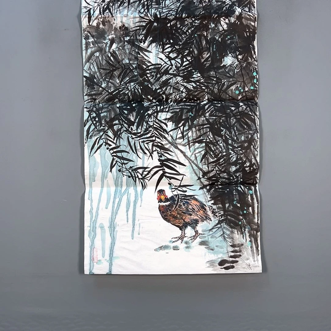 国画366 花鸟和蝴蝶在这里