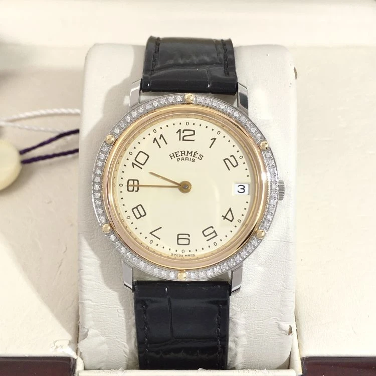 爱马仕/石英表/表径34/CS13625102128/[251118HH]