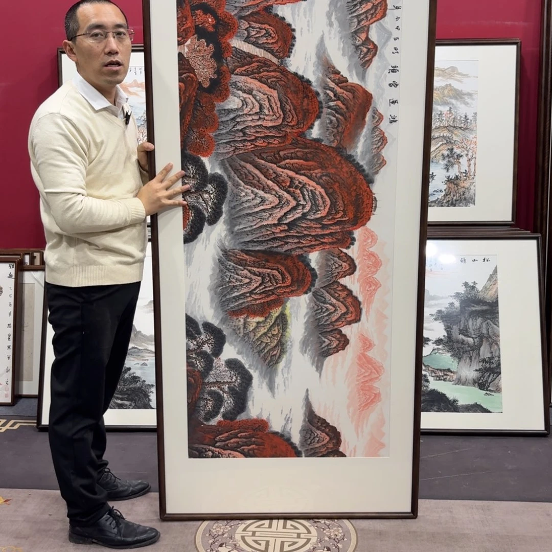 国画手绘作品210/80