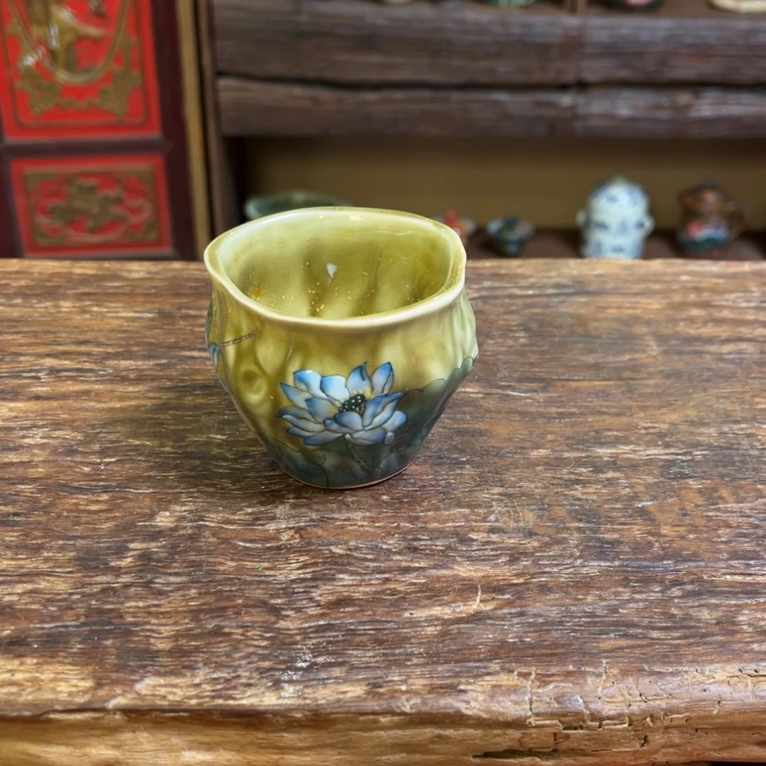 柴烧手工手绘陶瓷