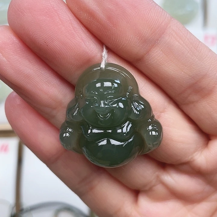 颈饰未镶嵌和田玉@*舟30佛