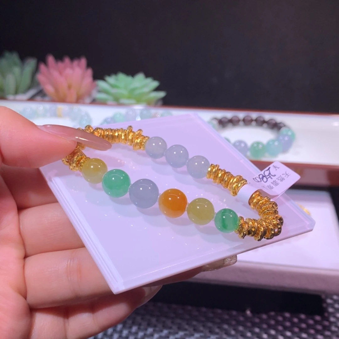 【闪购商品】翡翠散珠翡翠手串