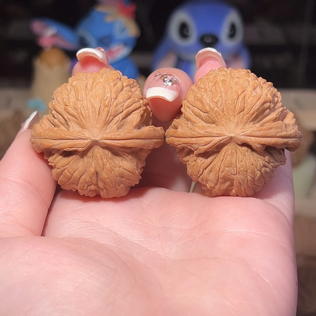 吊坠文玩核桃38闷白