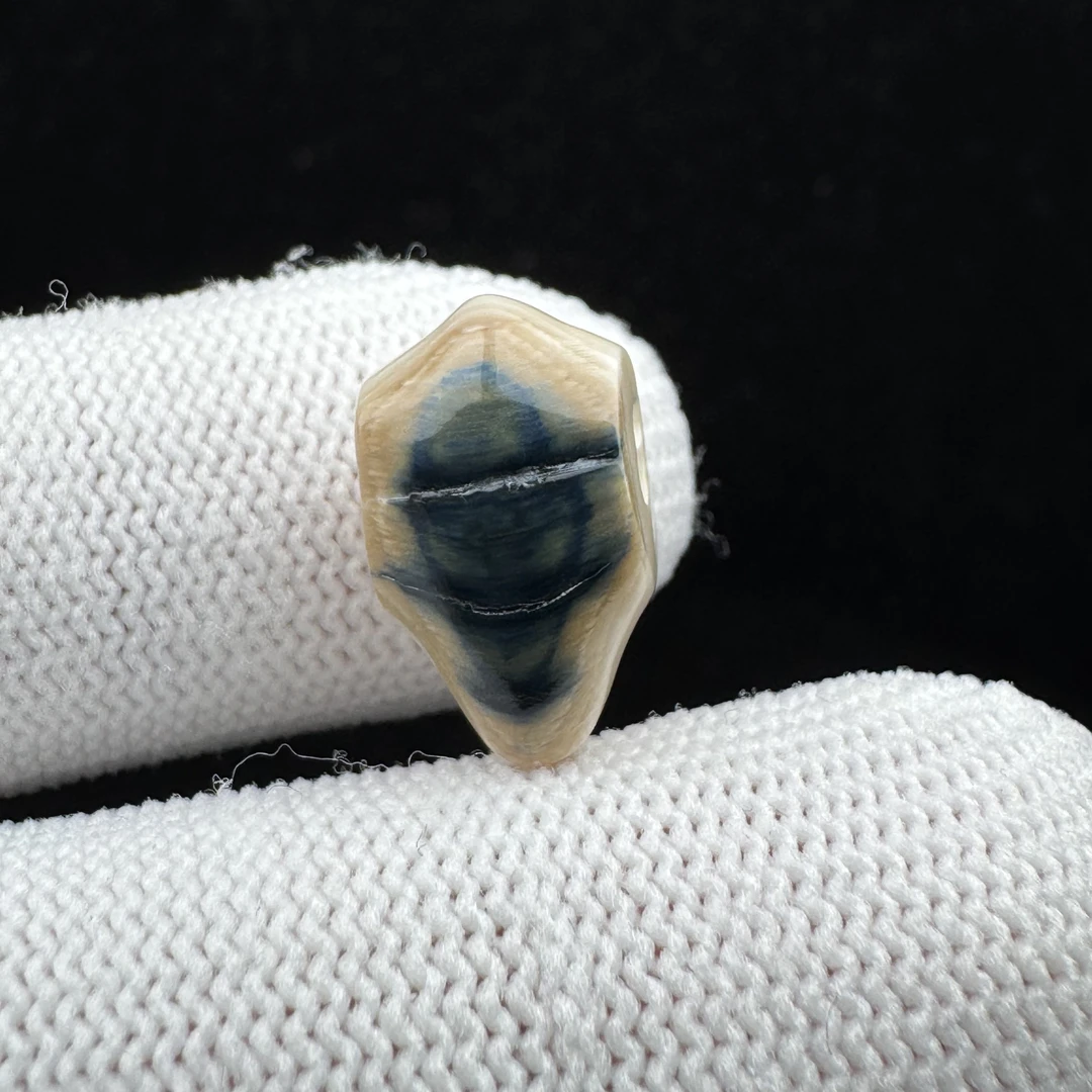 D4260天然猛犸牙 三通 9*15.5mm支持鉴定 假一罚四