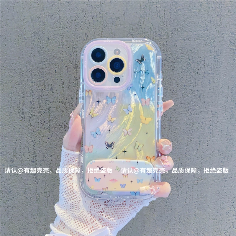 羽纱奶油壳适用苹果16/iPhone/华为荣耀/OPPO/VIVO/小米/手机壳潮