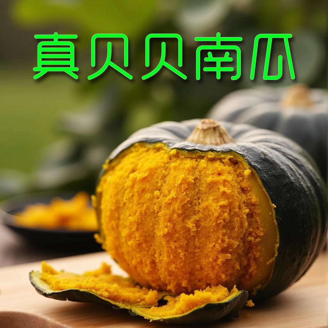 [不粉包赔]真贝贝粉面香甜板栗味小南瓜核心产区优质粗粮宝宝辅食