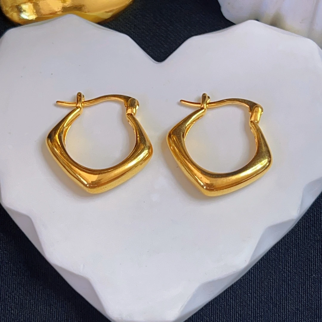 铜合金耳饰 哈尼西牧时尚百搭耳环#0008704