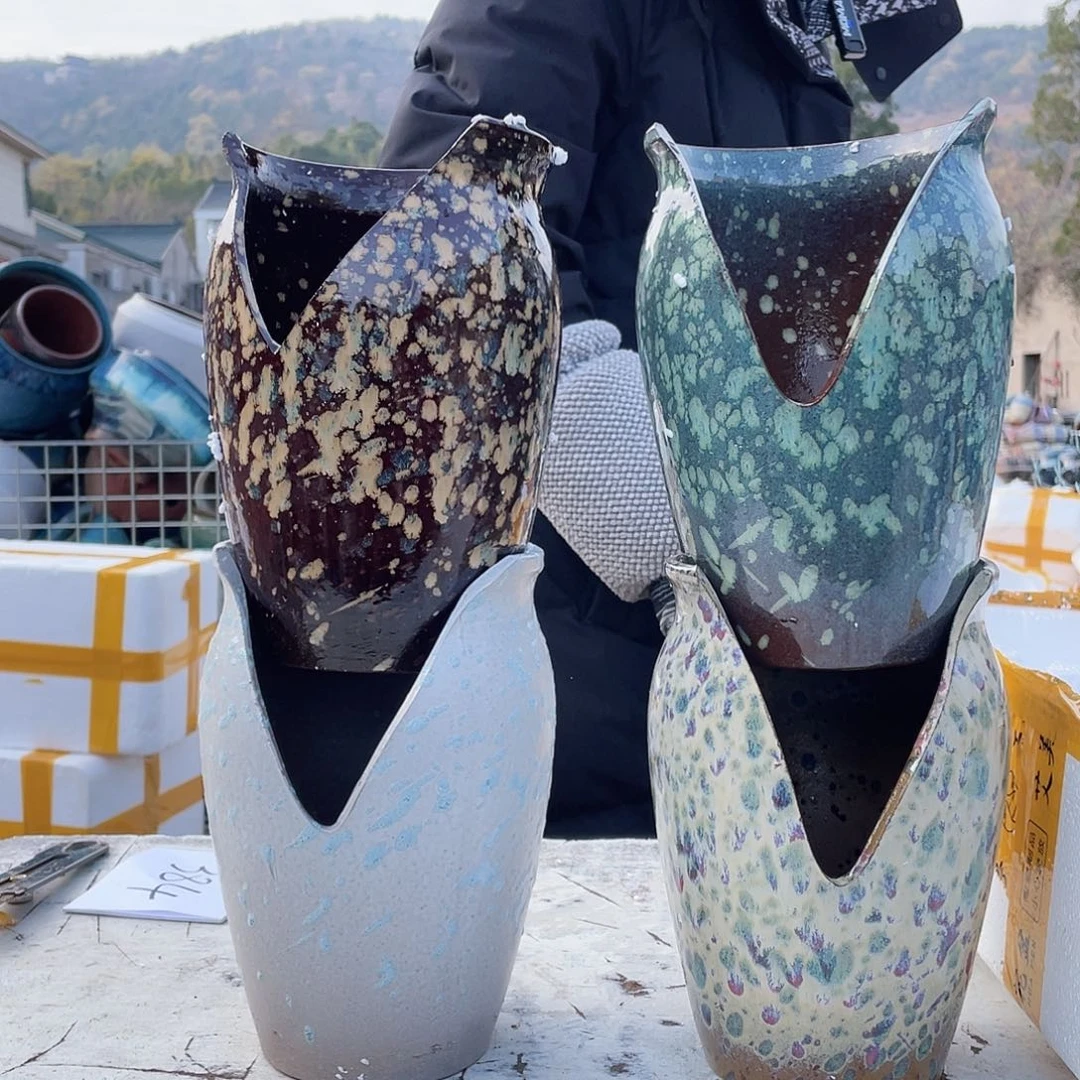 红陶王嫂花盆直播0306-384预