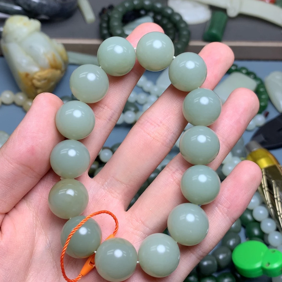 风***尘手链未镶嵌和田玉