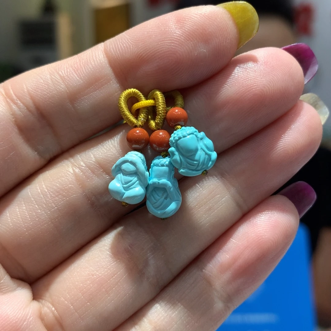 未镶嵌绿松石配饰