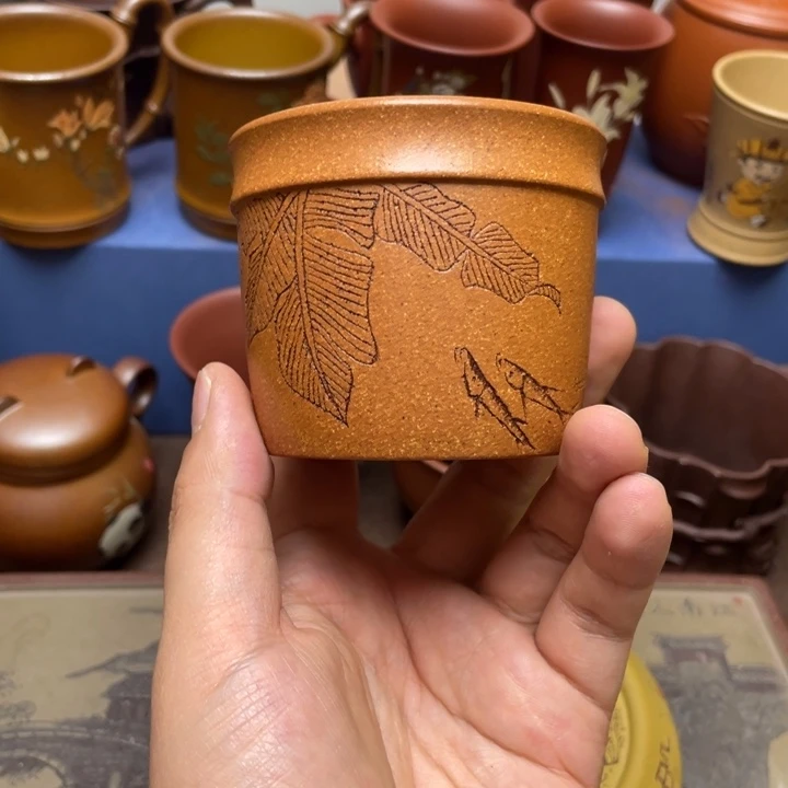 紫砂茶杯紫砂主人杯