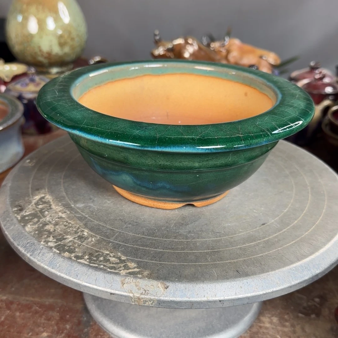 紫砂花盆茶*