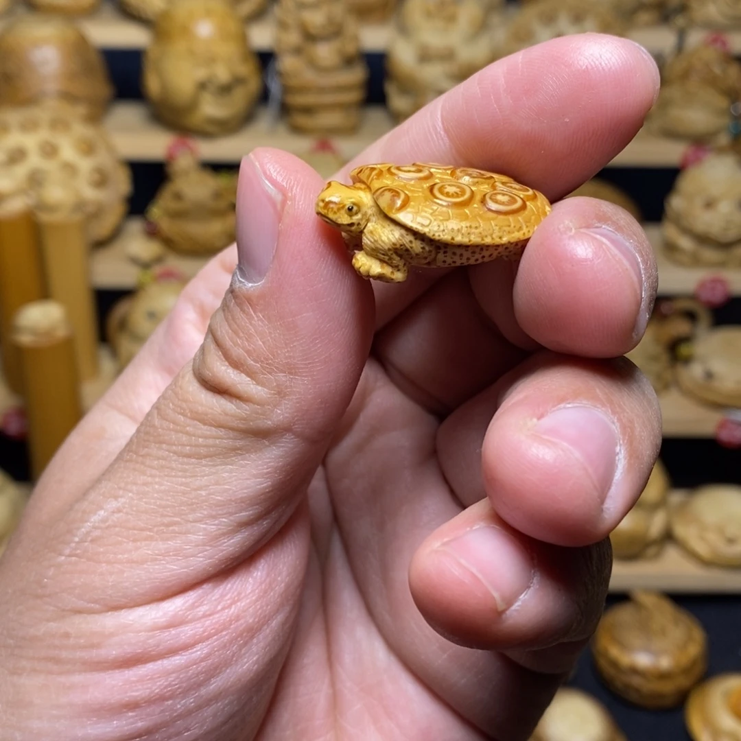 竹竹根雕富甲一方手把件