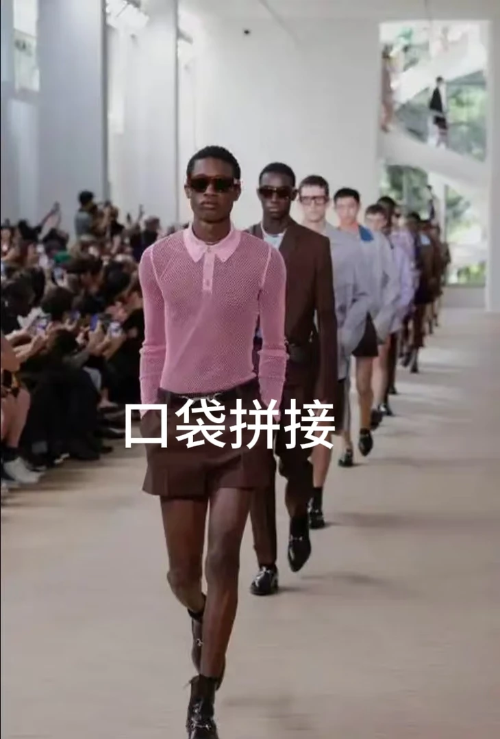 【口袋拼接】24s简约高级T恤