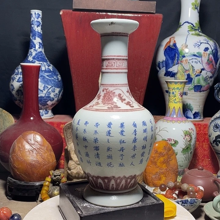 瓷片青花瓷器手工制作