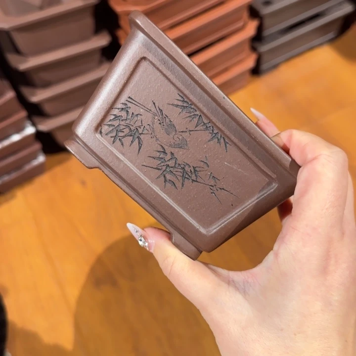 花盆紫砂口径10深度6