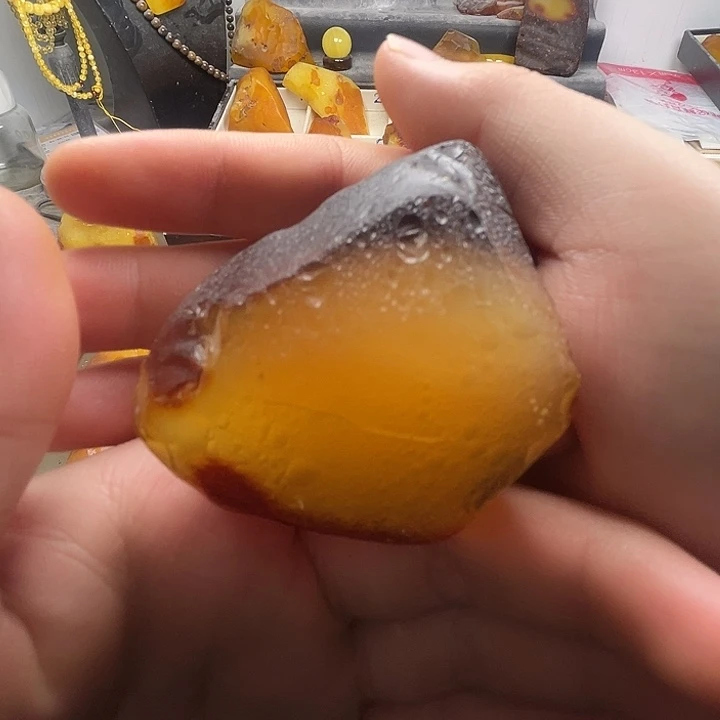 定制琥珀未镶嵌纯天然蜜蜡吊坠