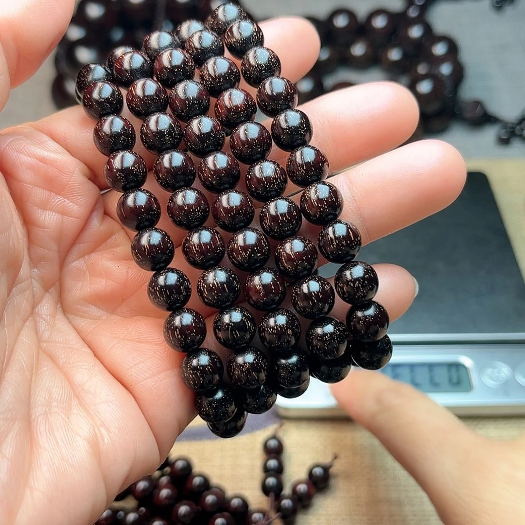 檀香紫檀（小叶紫檀）0.8 108颗 满星