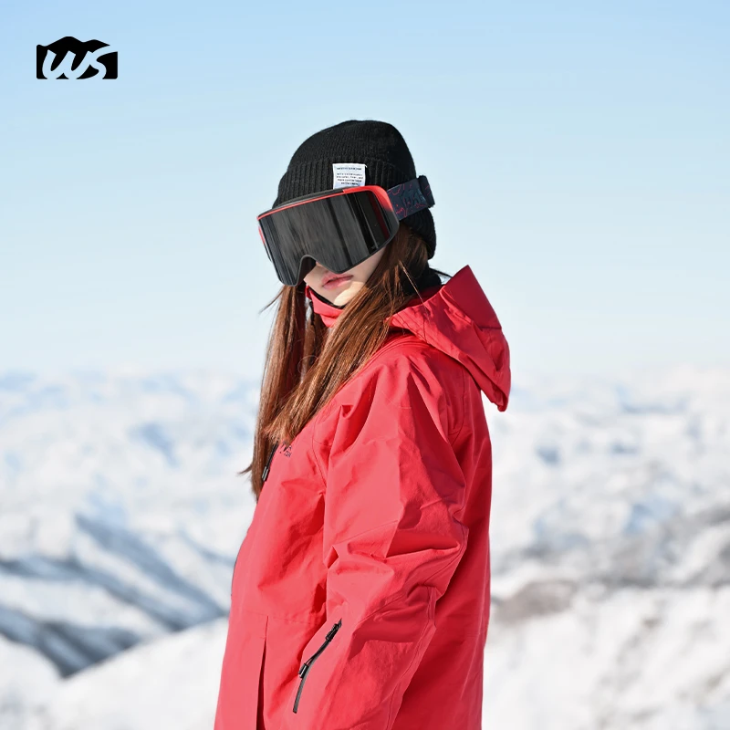 滑雪服套装3L专业防水加厚保暖全压胶时尚ws滑雪服男女运动玩咖