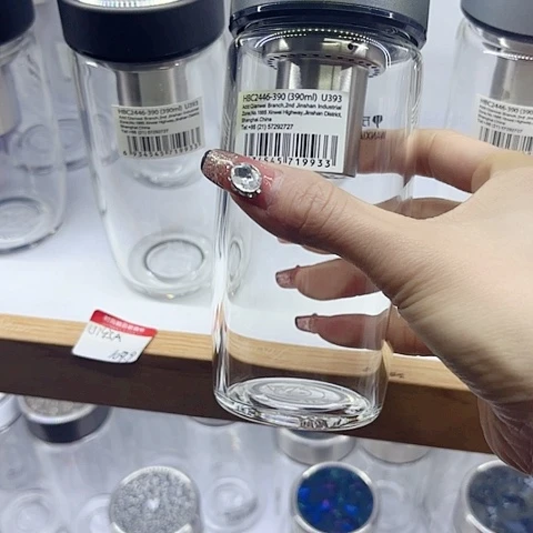 万象品牌玻璃温****》U393，橄榄色