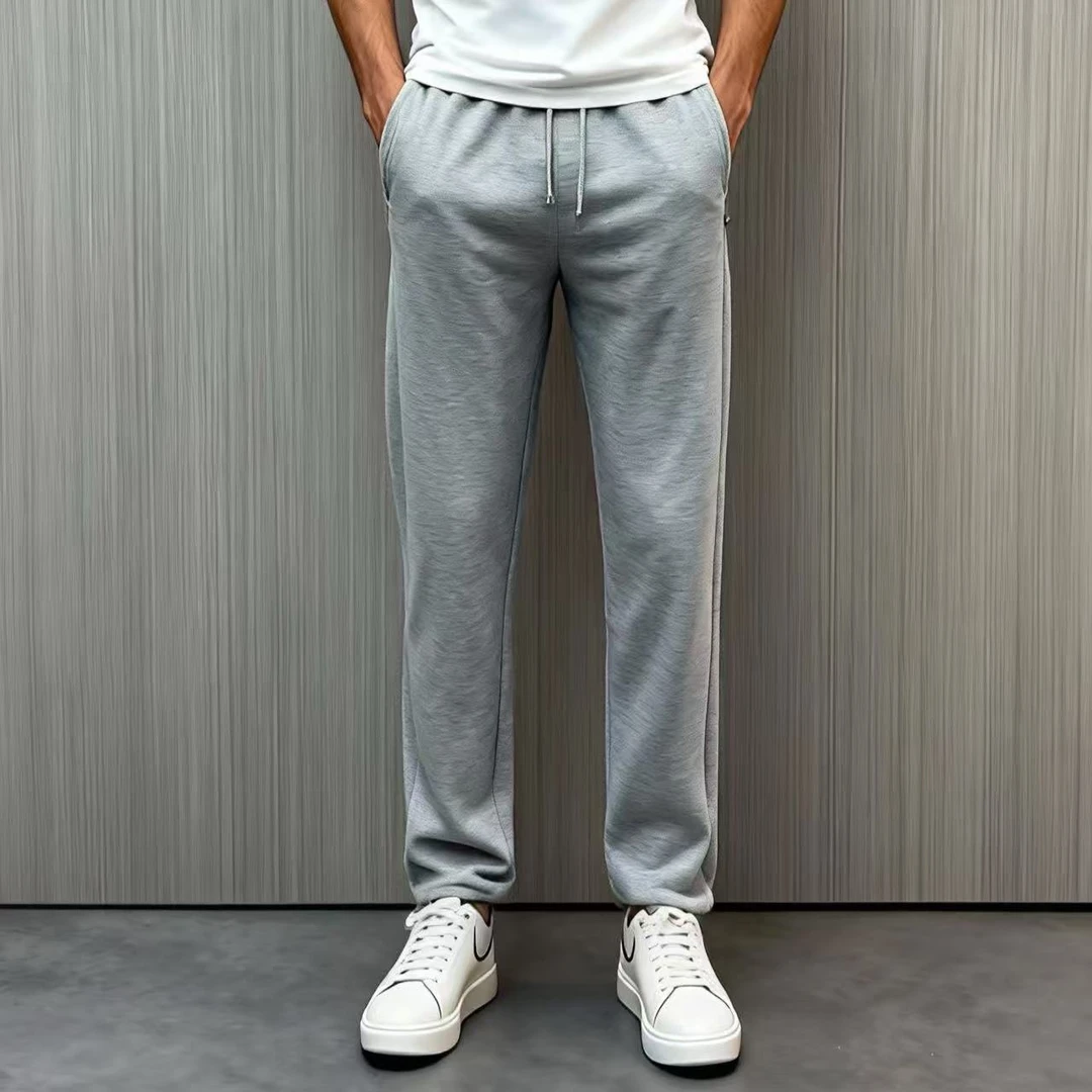 【66129】秋季新款 时尚百搭 简约舒适 亲肤透气 男士直筒休闲裤