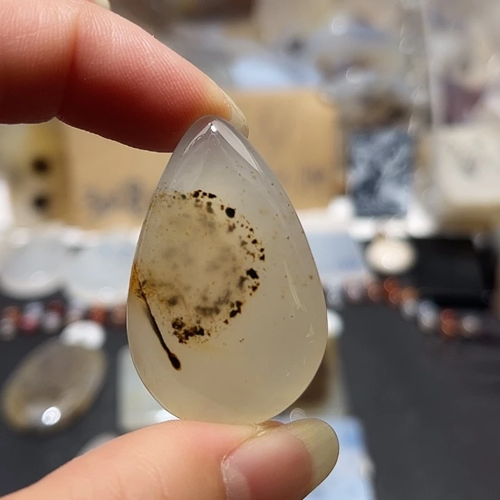 玛瑙/玉髓未镶嵌吊坠(不含链)