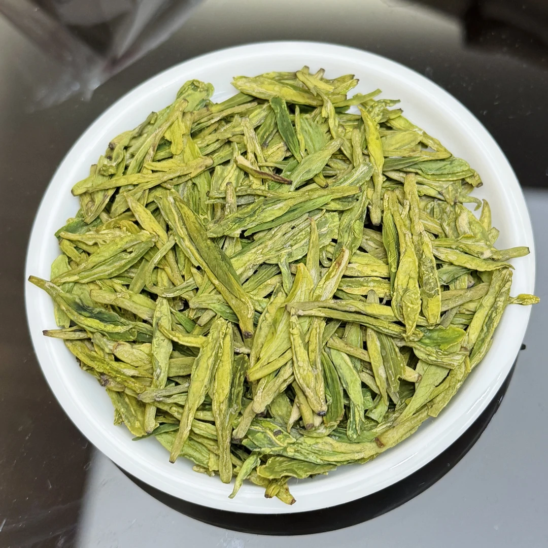 特E【杭塘龙井】产区2025年新茶明前高山龙井茶豆香绿春茶浓香型
