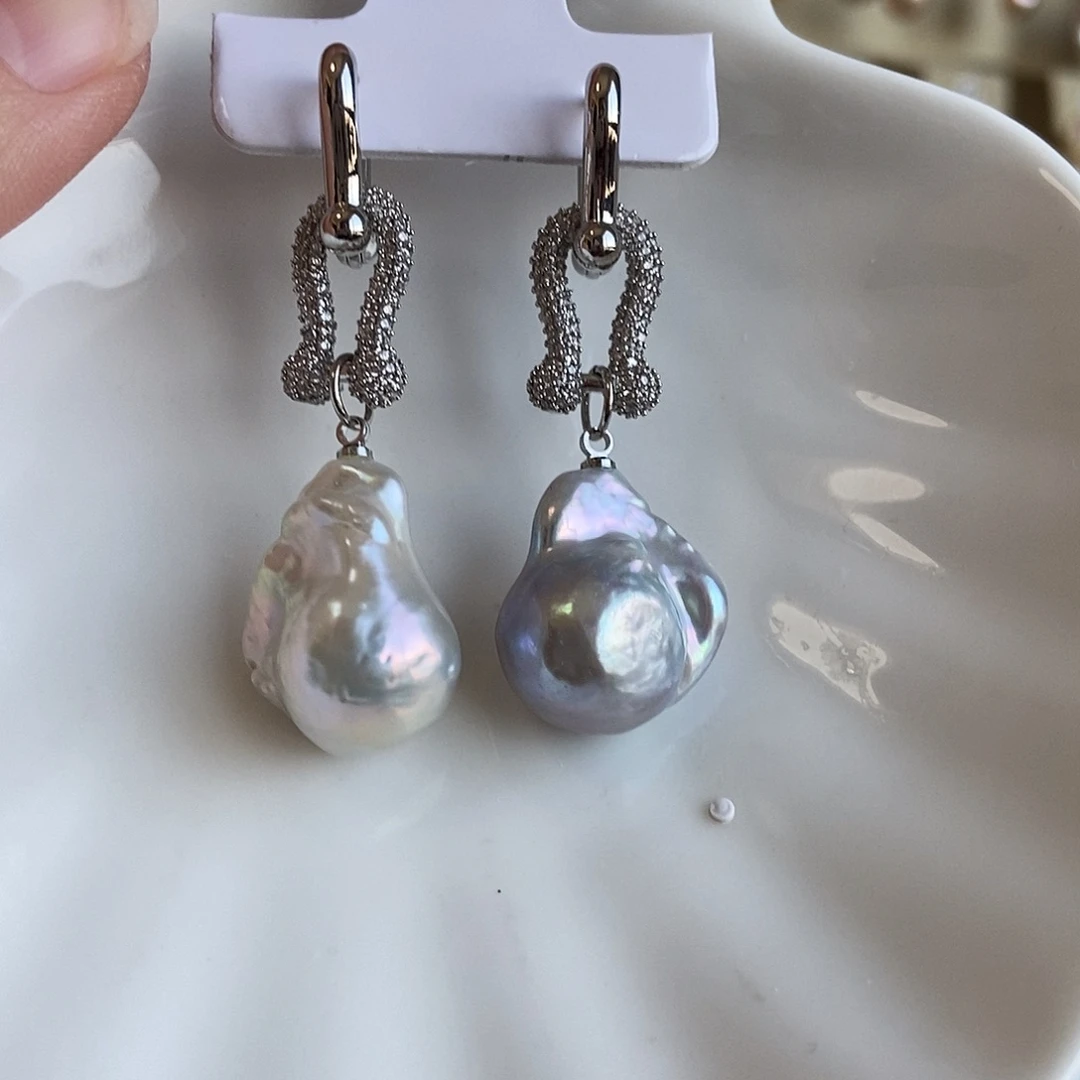 颈饰淡水珍珠合金特价耳饰4686